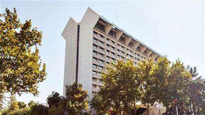 نمای بیرونی هتل لاله تهران نمای بیرونی هتل لاله تهران